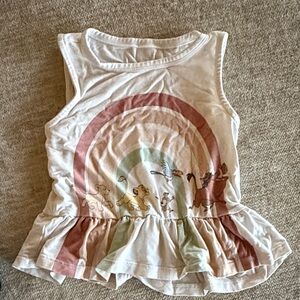 Little Sleepies Disney Lion King Girls Rainbow Tank Top